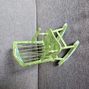 Vintage Small Hand Painted Rocking Chair